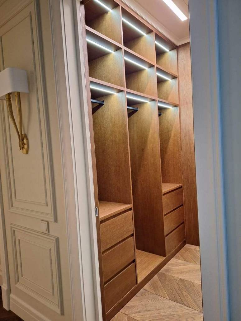 классическая гардеробная